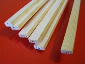 listwa sosnowa 5x8 mm-100cm sosna