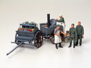 Tamiya 35247 German Field Kitchen Scenery