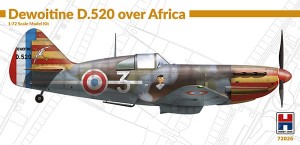 Hobby 2000 72026 Dewoitine D.520 over Africa