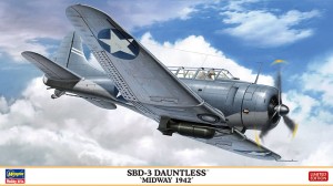  NEW! Hasegawa 07498 SBD-3 Dauntless `Midway 1942`