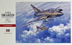Hasegawa PT41 J35F/J DRAKEN 7241