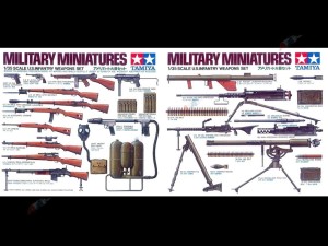 Tamiya 35121 U.S. Infantry Weapons Set