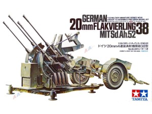German 2cm Flakvierling 38 Tamiya 35091