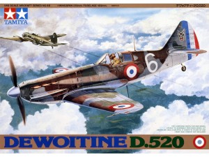Tamiya 61048 Dewoitine D. 520