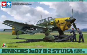 Tamiya 37008 Ju 87B-2 Stuka with Bomb Loading Set