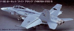 Hasegawa PT03 F-18D Night Hornet US Marine Corps   7203