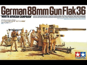 German 88mm Flak36 NA Campaign Tamiya 35283