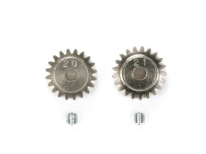 Zębatki 20/21T moduł 0,6 AV (alu) Tamiya 50356