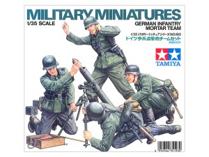 Tamiya 35193 German Infantry Mortar Team