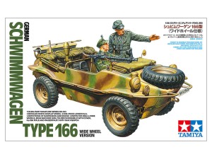 Tamiya 35393 1/35 German Schwimmwagen Type 166 (Wide Wheel Version)