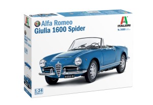 Italeri 3668 1/24 Alfa Romeo Giulia 1600 Spider