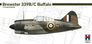 NEW! Hobby 2000 72012 Brewster 339B/C Buffalo