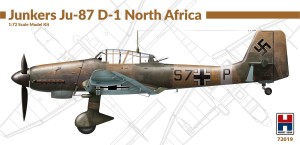 NEW! Hobby 2000 72019 Junkers Ju-87 D-1 North Africa