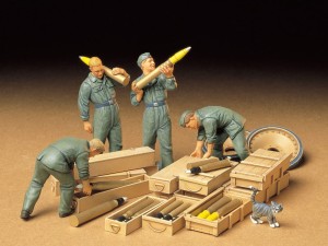 Tamiya 35188 German Tank Ammo-Loading Crew Set
